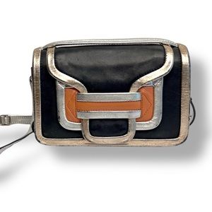 Pierre Hardy Black Multi Metallic Alpha Bag